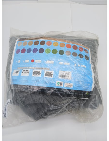 Martina Home Funda de sofá elástica Modelo Emilia - Color Gris -3 Plazas (170 a 220 cm)