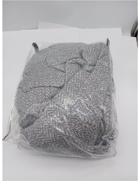 Eysa Luz Funda de sofá elástica 3 plazas de 160-190cm (Medida de Respaldo), Color Gris