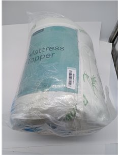 Cubrecolchón con Comodidad de Nube protección de Viscosa de bambú ultrasuave, Transpirable y refrescante - 135 x 190 cm, Ajuste  2