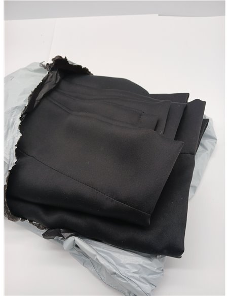 Utopia Bedding Opacas Cortinas Salon Modernas 2 Piezas 117x183 cm, Negro - Cortinas Térmicas Aislantes Frío Calor y para Dormito