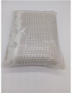 Todocama - Manta de Algodón Extrasuave con Diseño GOFRE, Colcha Multiusos Four Seasons para Sofá, Cama, Funda Decorativa y Manta 2