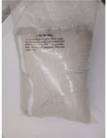 Exclusivo Mezcla Duvet for 90 cm Bed, Soft, Reversible and Breathable Duvet 220 g/m² in Microfibre, Suitable for Summer, Beige/W