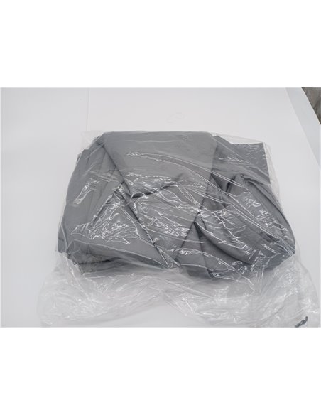 Dreamzie Funda Nordica Algodon Satinado 200x200 cm - Gris - Ropa de Cama, Funda Edredon 200x200 cm y 2 Funda Almohada 80x80 cm -