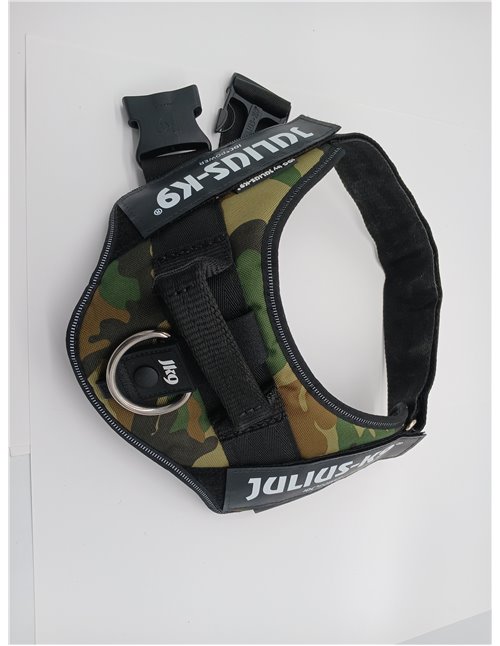 JULIUS-K9 Arnés JULIUS-K9 IDC, 1/L, 63–85 cm/50 mm, Camuflaje, Perro