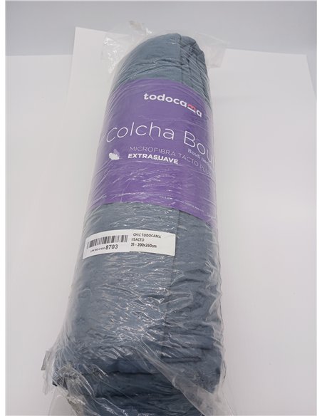 Todocama Fine Quilted Bedspread with Pique Design for Spring, Summer, Autumn and Winter. 100% Extra Soft Microfibre. Multipurpos