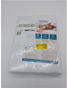 Protector Colchón 90 x 190 cm Funda Colchón Impermeable de Algodón Sábana Impermeable Protectora para Cama Cubre Colchón Transpi 2