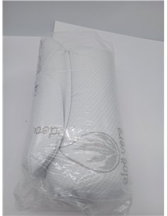 Todocama - Almohada viscoelástica, 70 cm núcleo Compacto. Doble Funda con Cremallera. Tejido Aloe Vera. Termorregulable adaptabi 2
