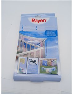 Rayen - Cubretendederos, Protección Antilluvia y Antipolvo, Universal, Aroma a Limón, Material Resistente, Medidas: 135x260 cm 2