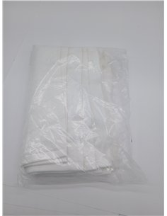 Amazon Basics Juego Toallas Baño 100% Algodón Absorbente Toalla Lavabo 30x30 cm, Blanco, Pack 12 Unidades 2