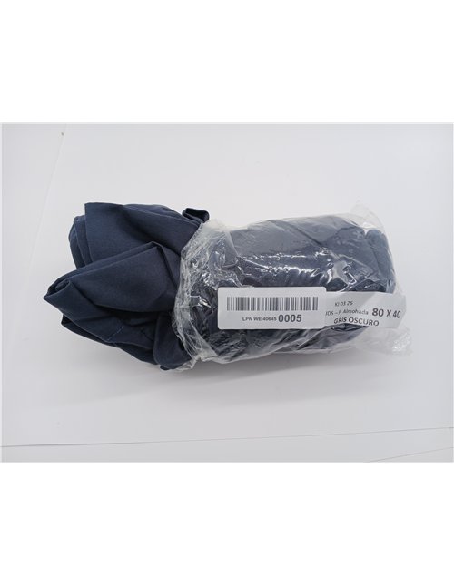 Todocama – Juego de 2 Fundas de Almohada, Microfibra Extra Suave, hipoalergénicas. Juego de 2-80x40 cm Gris Oscuro