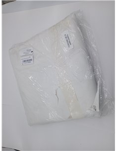 Protector de Mesa Acolchado, Muletón Blanco Rectangular, Antimanchas, Impermeable e Insonorizante, para Mesa de Comedor Bajo Man 2