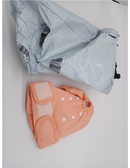 Amazon Basics - Pañales lavables para perros hembra, talla M, 1 unidad