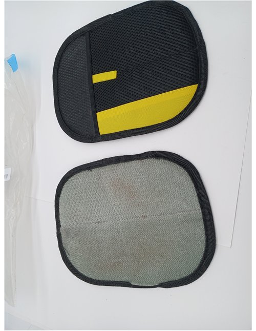 2 guantes magnéticos de piel de doble cara para perros y gatos – Eliminador de pelo de mascotas transpirable con función antiest