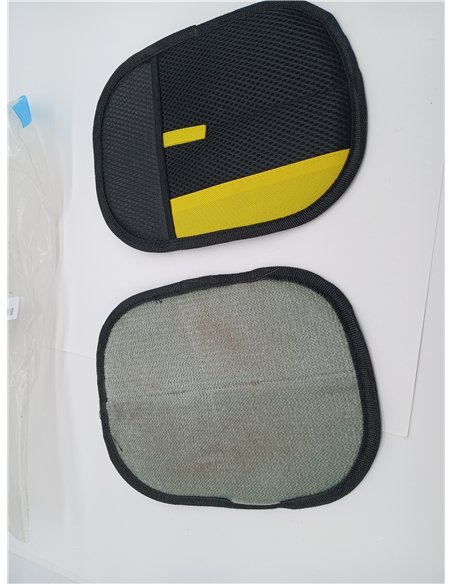 2 guantes magnéticos de piel de doble cara para perros y gatos – Eliminador de pelo de mascotas transpirable con función antiest