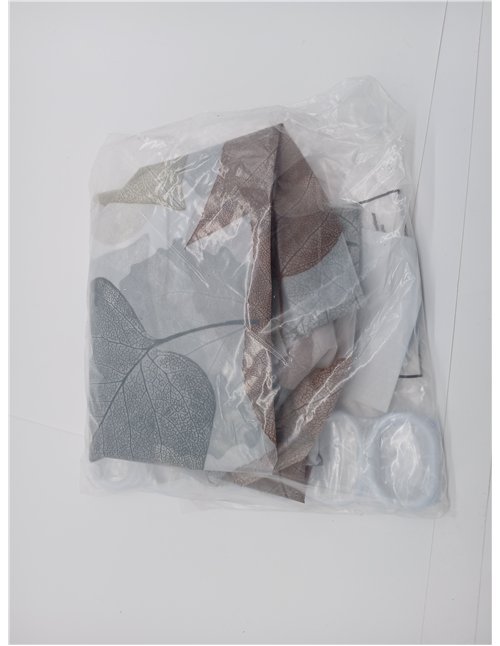 URAQT Cortina de Ducha, Cortina Baño Tela Impermeable Antimoho con 12 Anillos, EVA Shower Curtain Lavable, Cortina Bañera para B