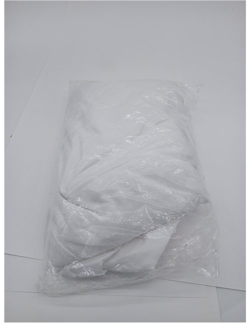 Todocama - Fitted sheet in extra soft brushed microfibre. (Bed 105 x 190/200 cm, White)