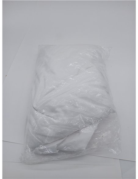 Todocama - Fitted sheet in extra soft brushed microfibre. (Bed 105 x 190/200 cm, White)
