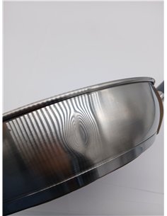 BRA Master | Sartén 26 cm, Acero Inoxidable, Sin Antiadherente, Sin PFOA, Full Induction, Apta para todo tipo de Cocinas, Mango  2