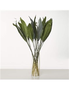 Express Flor 4 Hojas Artificiales de spatifilium