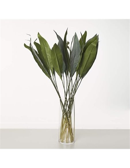 Express Flor 4 Hojas Artificiales de spatifilium