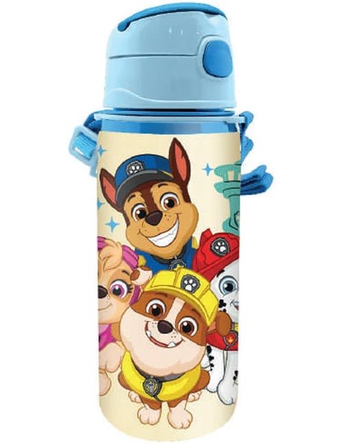 Kids Licensing Paw Patrol Botella de aluminio con cierre de clic [600 ml]
