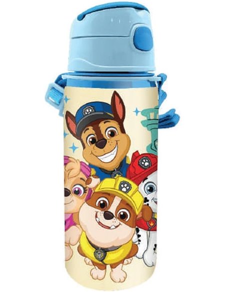Kids Licensing Paw Patrol Botella de aluminio con cierre de clic [600 ml]