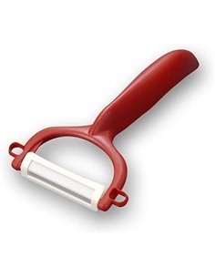 Kyocera lavava CP-10-NRD, Pelador Horizontal, Cuchilla Afilada de cerámica de Zirconia, Liviana, no corrosiva, Apta para lavavaj