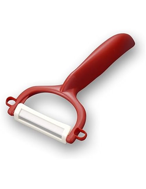 Kyocera lavava CP-10-NRD, Pelador Horizontal, Cuchilla Afilada de cerámica de Zirconia, Liviana, no corrosiva, Apta para lavavaj