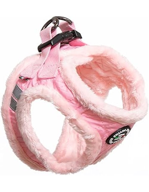 CHIARA Harnais d'hiver pour Petits et Moyens Chiens - Harnais Doux et Confortable - utilisable Aussi comme Harnais pour Chiots R