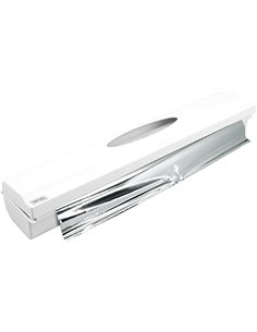 NERTHUS FIH 1254 Porte-Rouleau Simple Blanc