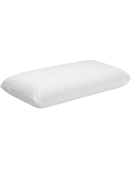 Pikolin Home - Almohada Viscoelástica de Hotel - Hipoalergénica, Doble Funda, Firmeza Alta, para Dormir de Lado, Transpirable y 