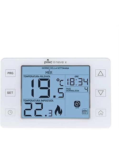 Plikc - Cronotermostato semanal Digital - Modelo Neve X