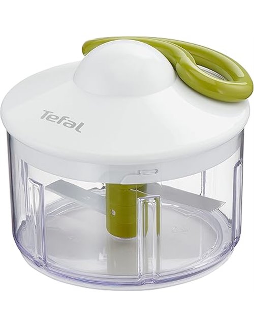 Tefal Fresh Kitchen 5 segundos picadora manual,picado grueso,medio y fino,dos cuchillos independientes y patentados,sin electric