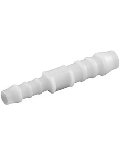Reductor GARDENA: conector de manguera de plástico, para conectar mangueras de 8 mm y 6 mm, blanco (7321-20)       