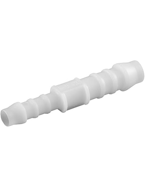 Reductor GARDENA: conector de manguera de plástico, para conectar mangueras de 8 mm y 6 mm, blanco (7321-20)       