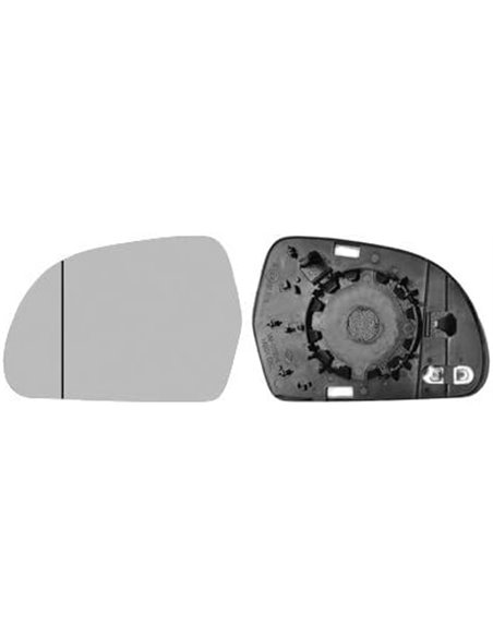 Van Wezel 327837 cristal de retrovisor lateral       