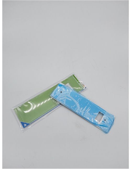 Amig - Embellecedor o Tapa de Aluminio con Acabado en Blanco para Recogedor de Persianas | Medidas: 22,2 x 6,5 cm | Distancia en