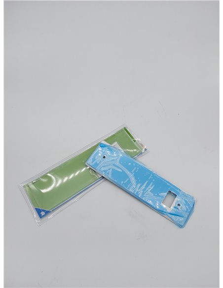Amig - Embellecedor o Tapa de Aluminio con Acabado en Blanco para Recogedor de Persianas | Medidas: 22,2 x 6,5 cm | Distancia en