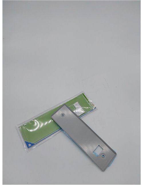 Amig - Embellecedor o Tapa de Aluminio con Acabado en Blanco para Recogedor de Persianas | Medidas: 22,2 x 6,5 cm | Distancia en