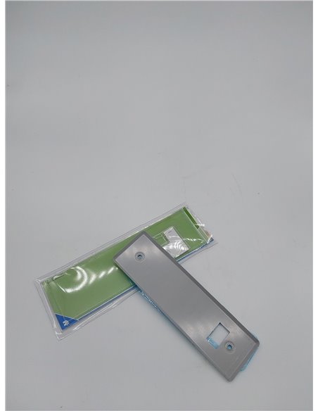 Amig - Embellecedor o Tapa de Aluminio con Acabado en Blanco para Recogedor de Persianas | Medidas: 22,2 x 6,5 cm | Distancia en
