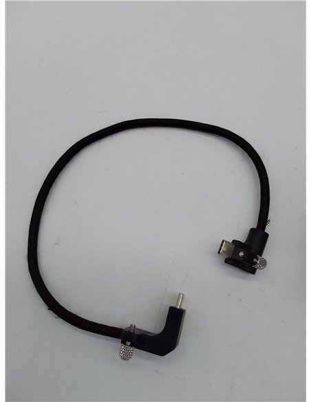Tilta Cable USB Tipo-C de 90 grados de 20cm compatible con la jaula para cámara BMPCC 4K 6K BMPCC 6K Pro 6K G2 - Negro CB-USBC-2