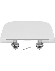 Ideal Standard - Juego de bisagras para asiento de inodoro de serie i.life S y i.life B, TV90067, Neutro       