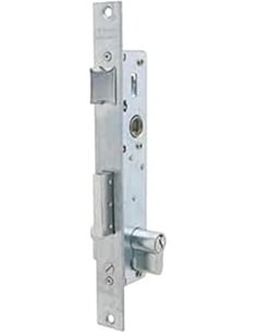 Tesa Assa Abloy 421028AI Cerradura Monopunto De Palanca Deslizante Para Perfiles Metálicos Inoxidable Entrada 20 mm 2210       