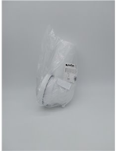 Cofan Manguito de Conexión | Manguito Acodado 45° para Inodoro | Incluye Goma Labiada Ø110 | Fabricado en Polipropileno        2