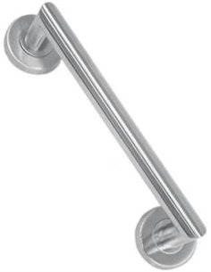 ANSAMER - MANILLON C/ROSETA TIPO U RECTO 200 mm ACERO INOX - 26065