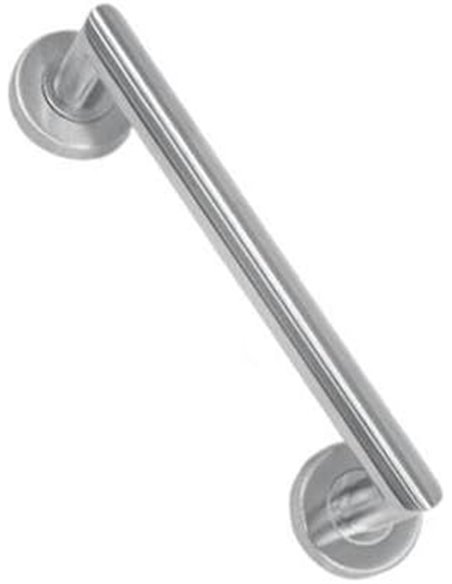 ANSAMER - MANILLON C/ROSETA TIPO U RECTO 200 mm ACERO INOX - 26065