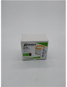Ribimex Filtro HEPA para aspirador de cenizas Babycen, naranja, gris y blanco, pequeño        2