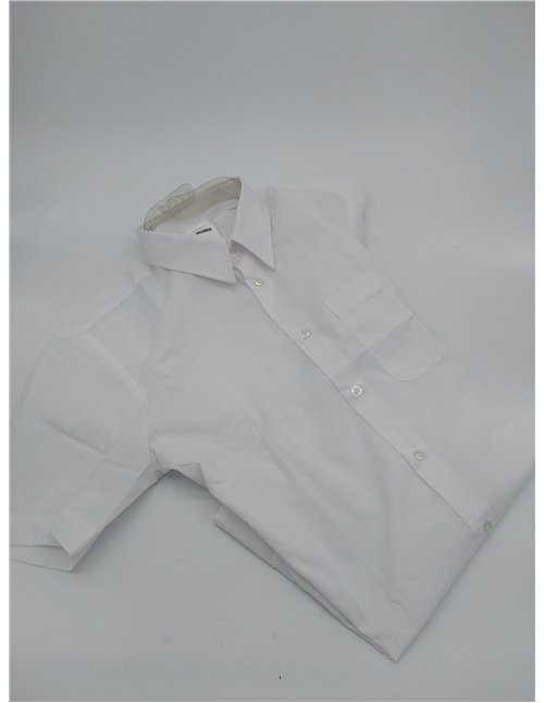 Velilla 531 Camisa de Manga Corta Color Blanco Talla M       