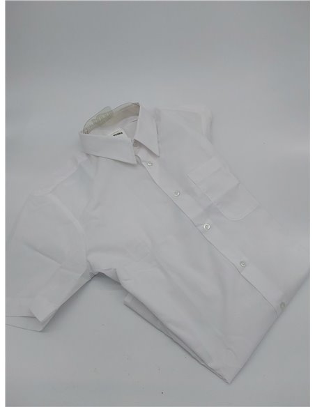 Velilla 531 Camisa de Manga Corta Color Blanco Talla M       
