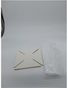 STOBOK Molino de viento para niños juguetes de papel blanco molino de viento DIY para pintar manualidades 24 piezas molinos de v 2